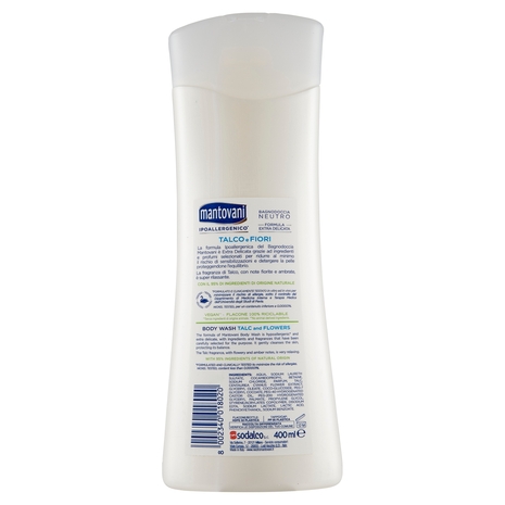 mantovani Bagnodoccia NeutroTalco e Fiori 400 ml